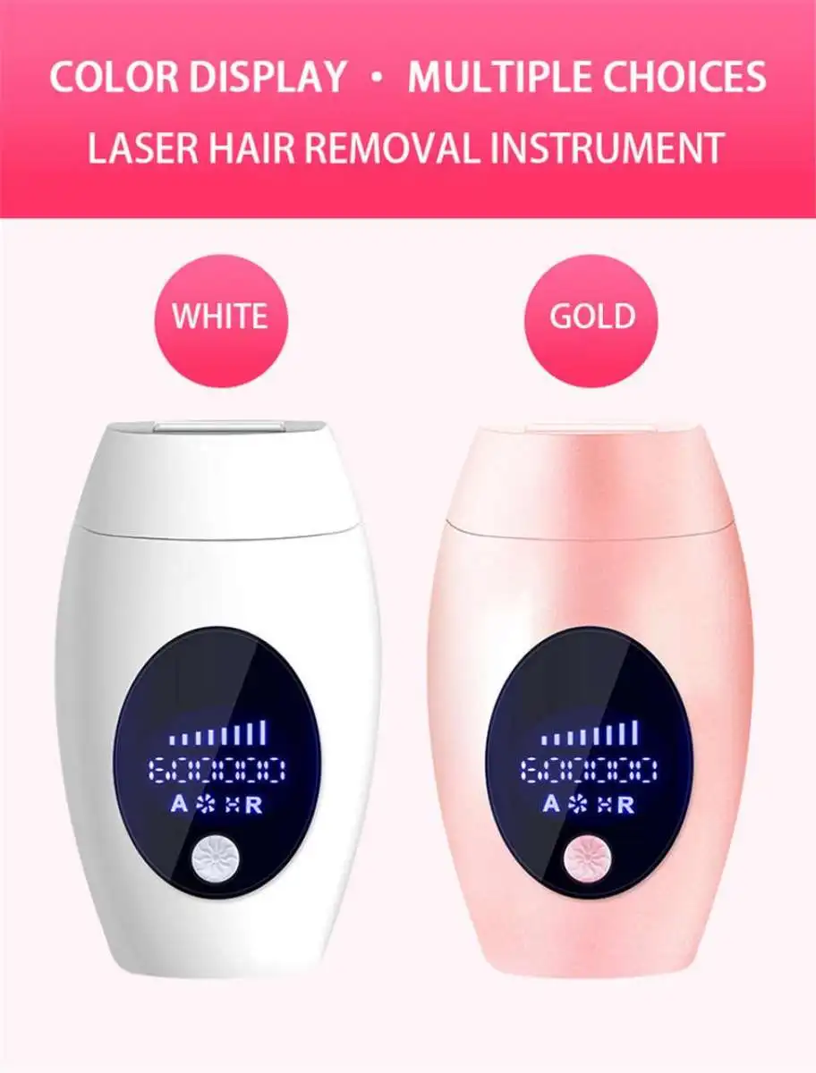 600000 Flash Ipl Laser Epilator Lcd Laser Hair Removal Machine Professional Permanent Painless For Women Facial Hair Remover
600000 Flash Ipl Laser Epilator Lcd Laser Hair Removal Machine Professional Permanent Painless For Women Facial Hair Remover