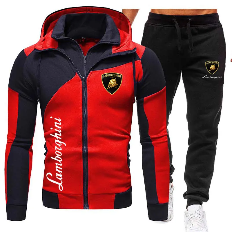 2021 new men's hooded sportswear double zipper suit fashion casual sportswear men's running jacket + sports pants two-piece suit
2021 new men's hooded sportswear double zipper suit fashion casual sportswear men's running jacket + sports pants two-piece suit