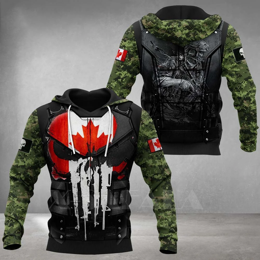 Канадская армия Solidier Канада 3D печать Толстовка весна осень для мужчин женщин Harajuku верхняя одежда с капюшоном пуловер спортивные костюмы По... 
Канадская армия Solidier Канада 3D печать Толстовка весна осень для мужчин женщин Harajuku верхняя одежда с капюшоном пуловер спортивные костюмы По...