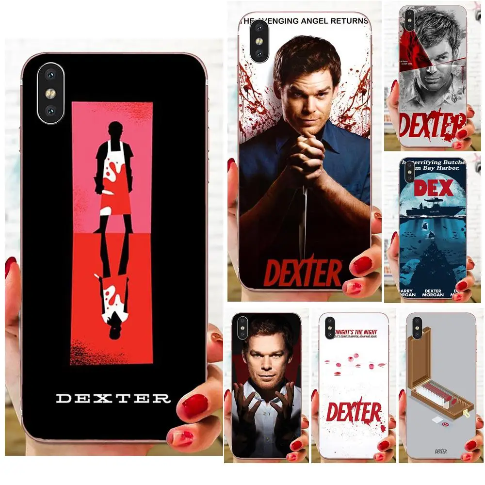 ТПУ чехлы Fundas Мода Dexter Давид Фишер для samsung Galaxy Note 5 8 9 S3 S4 S5 S6 S7 S8 S9 S10 5G mini Edge Plus Lite |