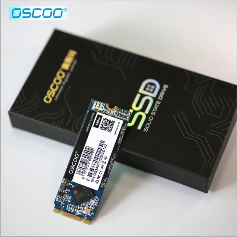 Твердотельный накопитель Oscoo M2 240 ГБ 256 M.2 NGFF SATA 2260 SSD 120 500 Гб HDD 2280 мм жесткий диск