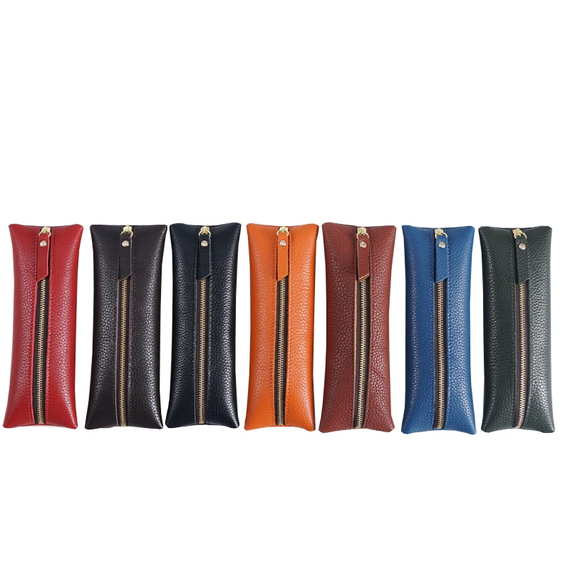 Zipper Soft Leather Pencil Case Nature Leather Large Capacity Soft Pen Bags Office School Supplies Stationery Pouch Organizer
Zipper Soft Leather Pencil Case Nature Leather Large Capacity Soft Pen Bags Office School Supplies Stationery Pouch Organizer