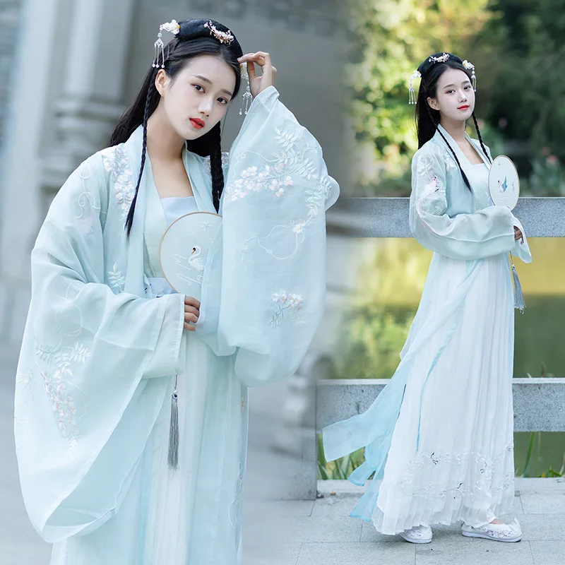 Зеленый Вышитый Костюм Hanfu для классических танцев, женское сказочное платье, одежда для выступлений певицы и народного фестиваля DF1351
Зеленый Вышитый Костюм Hanfu для классических танцев, женское сказочное платье, одежда для выступлений певицы и народного фестиваля DF1351
