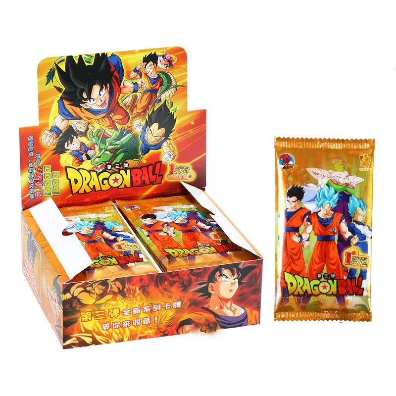 Original Dragon Super Saiya 90-180Pcs/Box TCG Game Cards Japanese Anime GT Collection Card For Family Children Christmas Gift
Original Dragon Super Saiya 90-180Pcs/Box TCG Game Cards Japanese Anime GT Collection Card For Family Children Christmas Gift