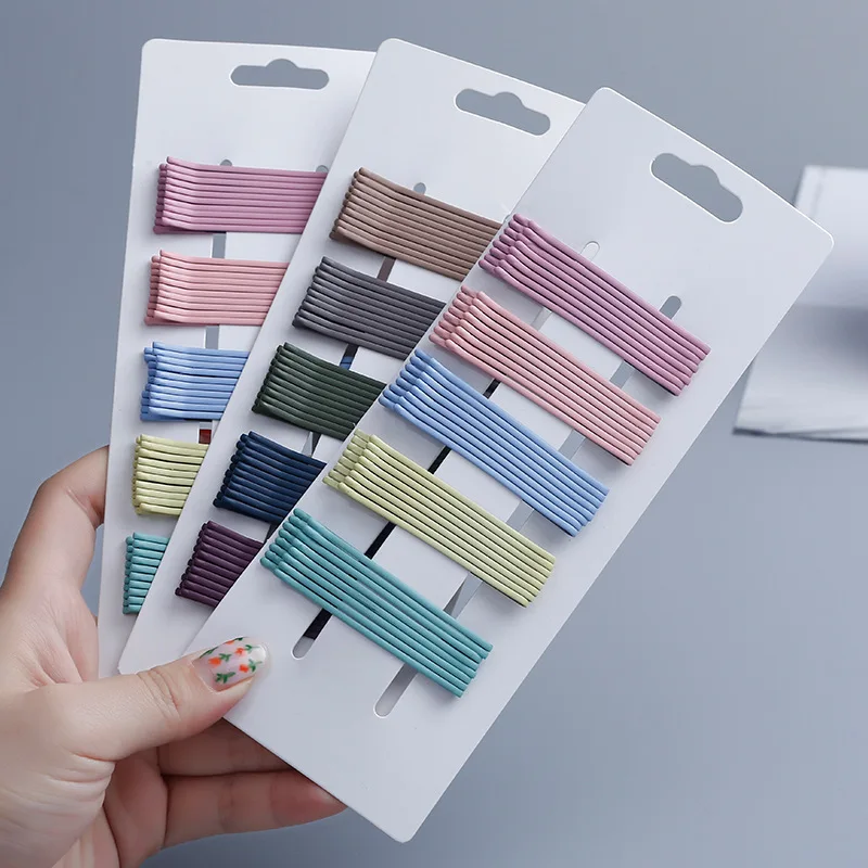 40Pcs/Set Solid Hair Grips Wedding Alloy Bobby Pin Color Candy Hair Clip Barrette Hairpin Hair Accessories Side Wire Word Folder
40Pcs/Set Solid Hair Grips Wedding Alloy Bobby Pin Color Candy Hair Clip Barrette Hairpin Hair Accessories Side Wire Word Folder