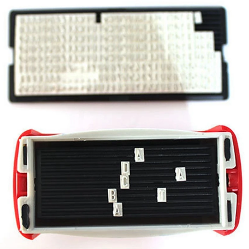 2set Self Inking Stamp Set Custom Business Name Number Address Printing Rubber Stamp with Tweezers Kit Black & Red
2set Self Inking Stamp Set Custom Business Name Number Address Printing Rubber Stamp with Tweezers Kit Black & Red