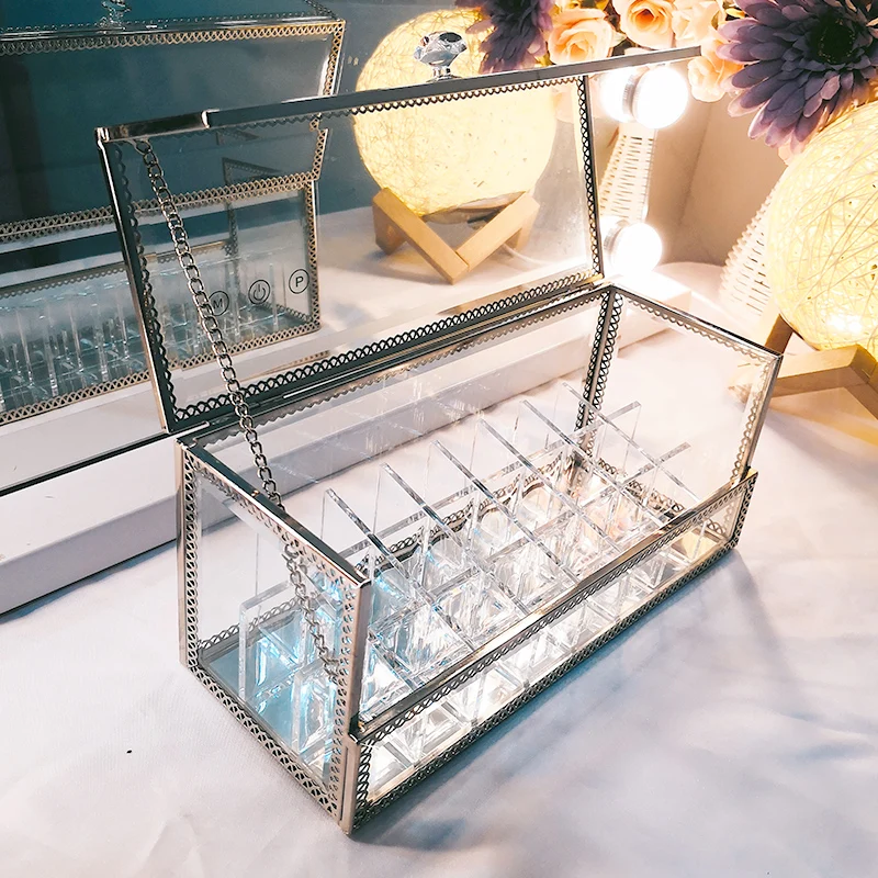 Desktop, red storage box dustproof net red dressing cosmetics box with cover multi-grid lip glaze
Desktop, red storage box dustproof net red dressing cosmetics box with cover multi-grid lip glaze