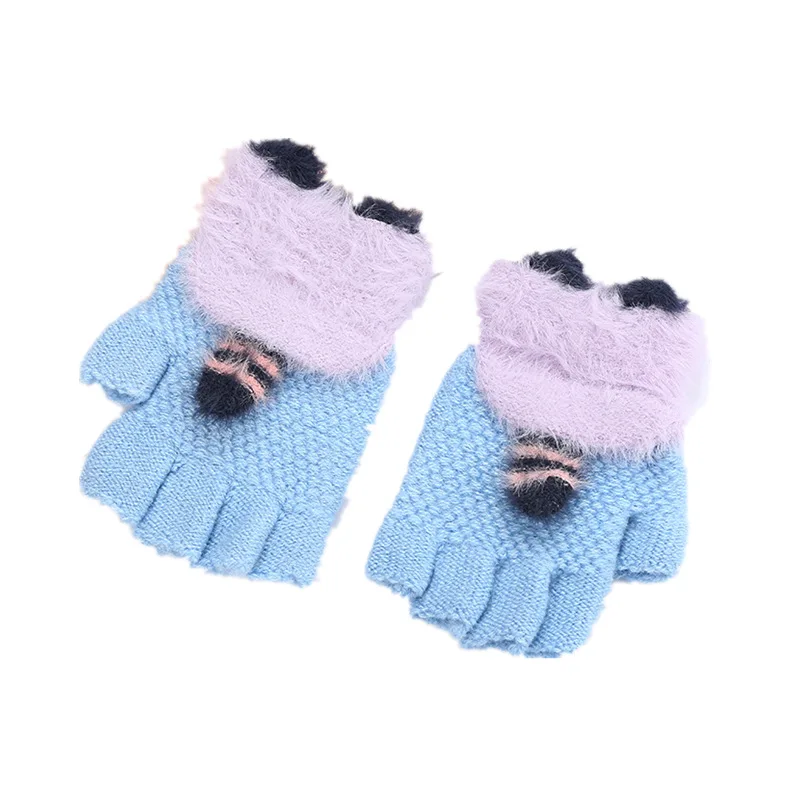New children boys and girls winter ball fox half finger knitted warm wool gloves 2ST4
New children boys and girls winter ball fox half finger knitted warm wool gloves 2ST4