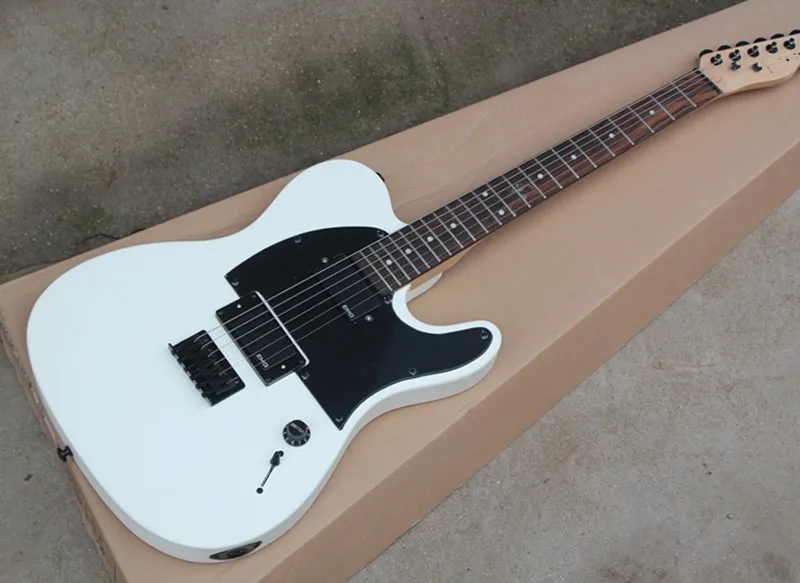 

Versão personalizada da guitarra elétrica branca coletora ativa pode ser personalizada com Welcome to customize