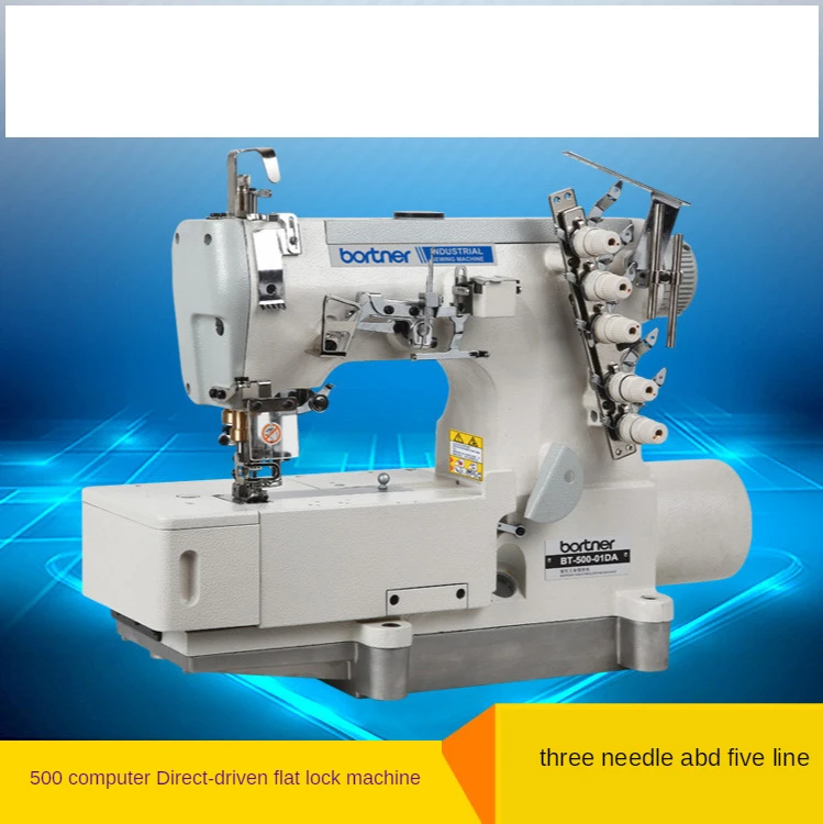 500 type household sewing machine three needle five thread interlock sewing machine 220V 550W
500 type household sewing machine three needle five thread interlock sewing machine 220V 550W
