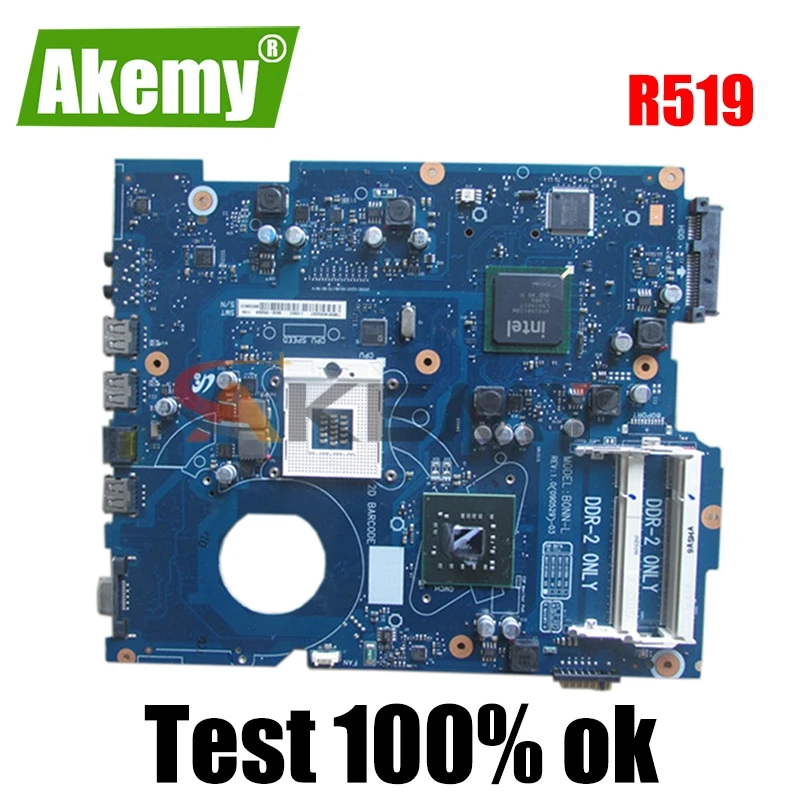 AKEMY материнская плата для ноутбука SAMSUNG R519 BA92-05696A BA41-01105A INTEL GL40 GMA X4500 DDR2 материнская плата бесплатная доставка
AKEMY материнская плата для ноутбука SAMSUNG R519 BA92-05696A BA41-01105A INTEL GL40 GMA X4500 DDR2 материнская плата бесплатная доставка