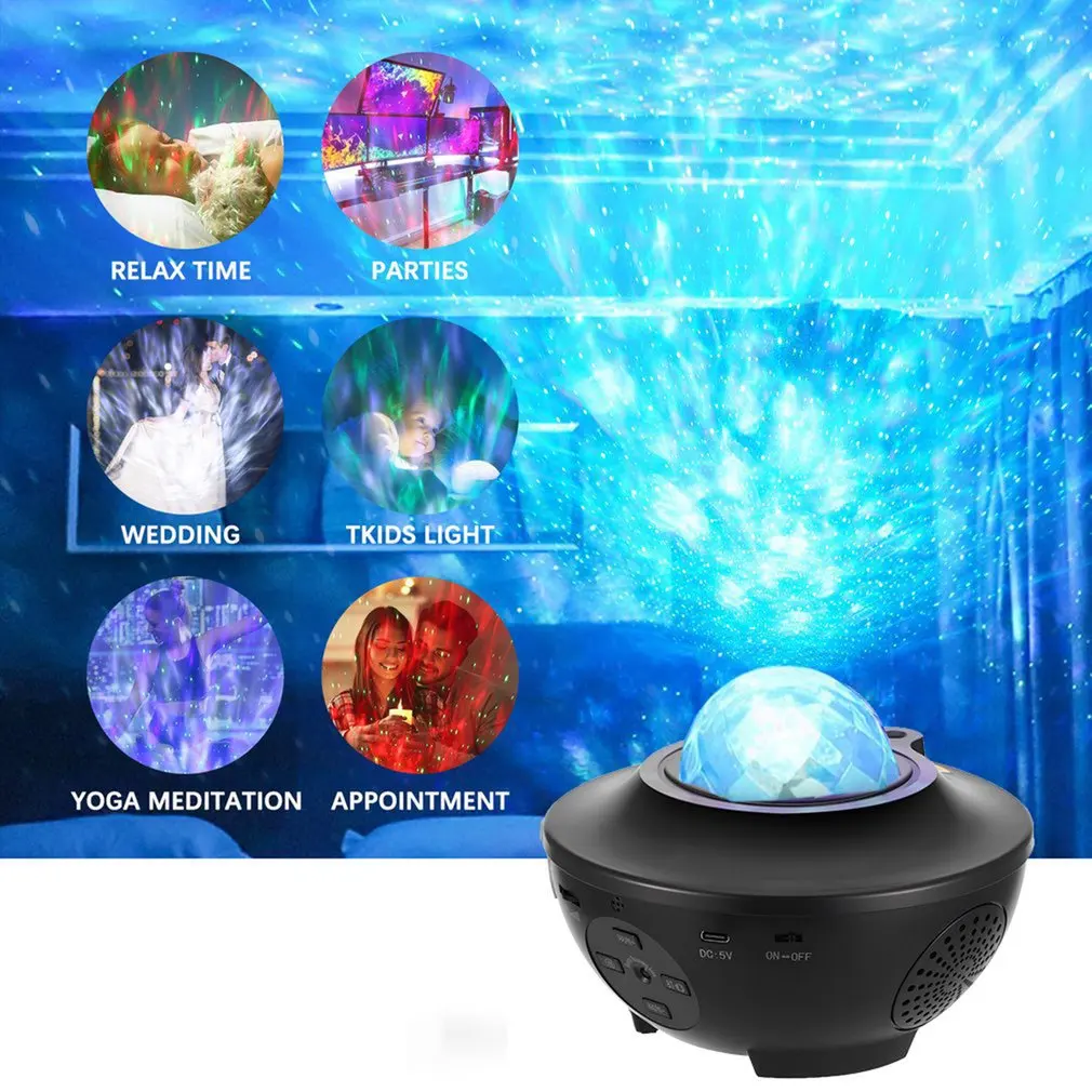 LED Starry sky Projector Star Projector Night Light Smart WiFi Music Light Projector Bedroom Gift Starry Night Light
LED Starry sky Projector Star Projector Night Light Smart WiFi Music Light Projector Bedroom Gift Starry Night Light
