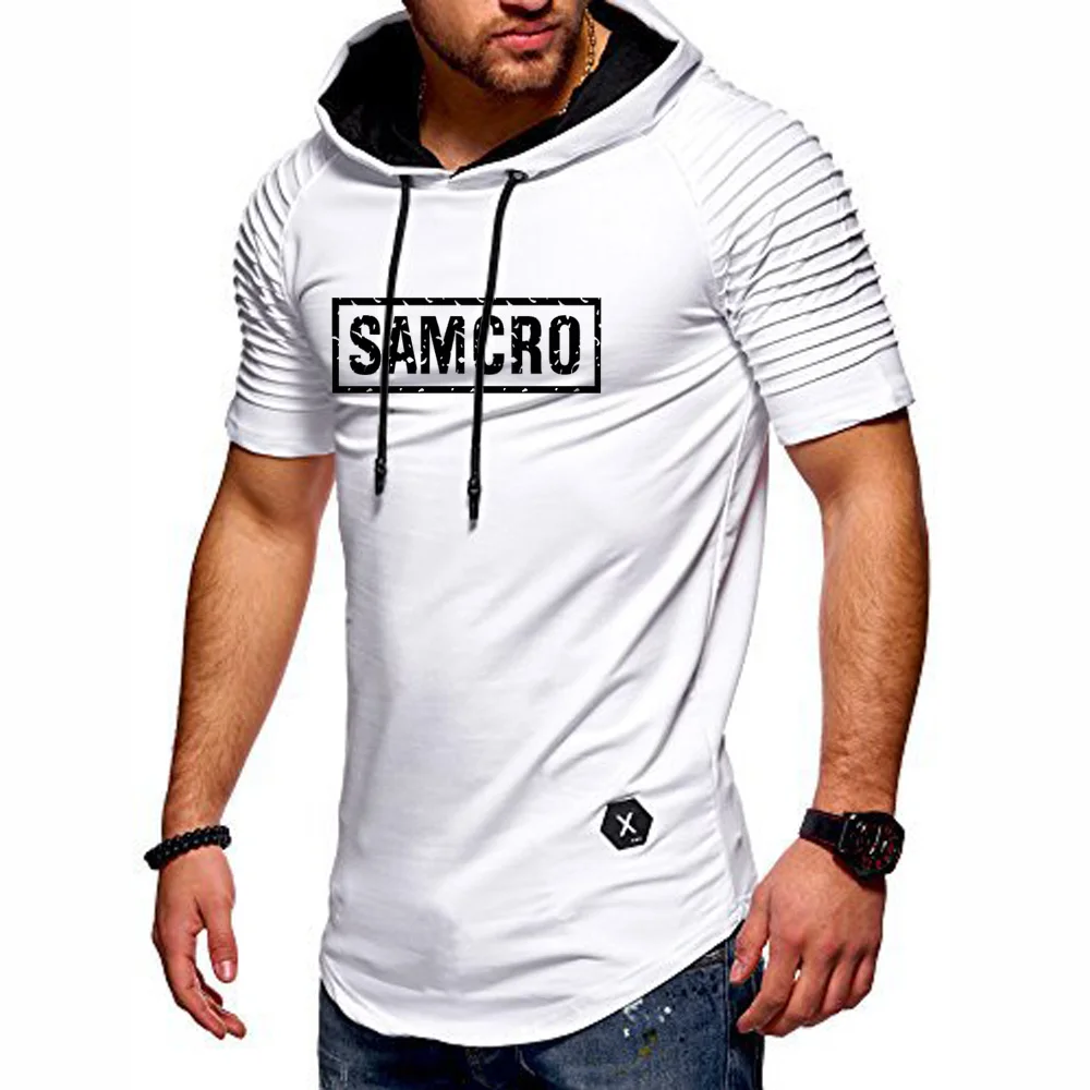 SOA Sons of anarchy the child Fashion SAMCRO Print T-Shirt Men Fashion short sleeve Cotton Casual Men slim fit Tee Shirts Hooded
SOA Sons of anarchy the child Fashion SAMCRO Print T-Shirt Men Fashion short sleeve Cotton Casual Men slim fit Tee Shirts Hooded
