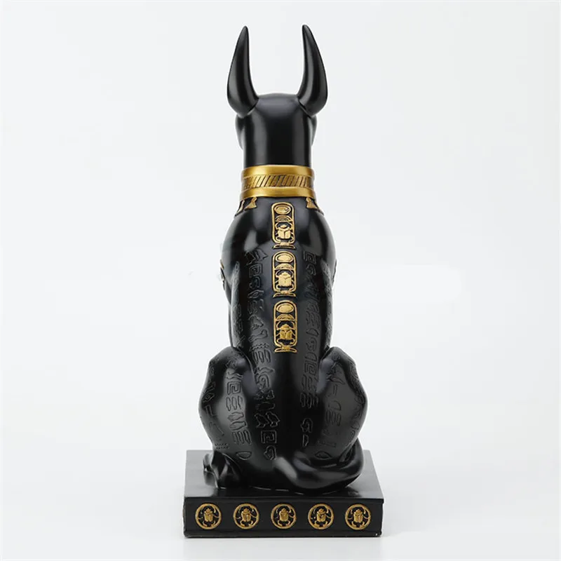 Egyptian Mythology Death Anubis Canis Spp Resin Art&Craft Statue Creative Living Room Entryway Art Decorations X3676
Egyptian Mythology Death Anubis Canis Spp Resin Art&Craft Statue Creative Living Room Entryway Art Decorations X3676