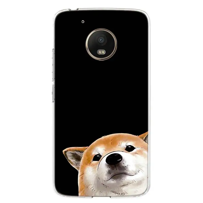 Милый чехол для телефона Motorola Moto G9 G8 G7 G6 G5S E6 E5 Plus Play Power EU One Action Macro Print Cover Coque |