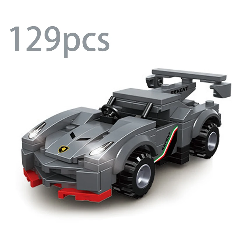 High-Tech City Speed Champions Racing Car Building Blocks DIY Pull Back Sports Model Bricks Educational Toys for Children Gifts 
High-Tech City Speed Champions Racing Car Building Blocks DIY Pull Back Sports Model Bricks Educational Toys for Children Gifts