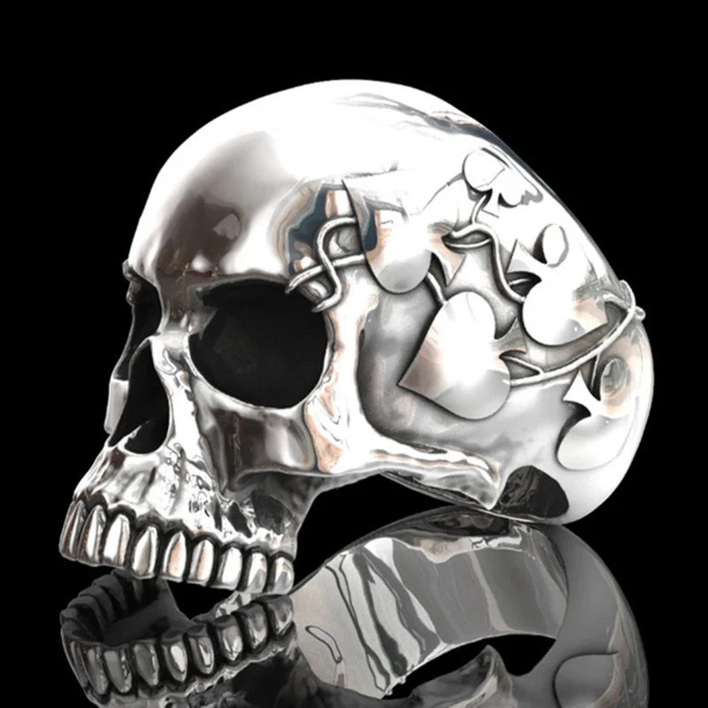 Ring for men Creative personality Skull Ring European and American popular festival men's ring ring men
Ring for men Creative personality Skull Ring European and American popular festival men's ring ring men