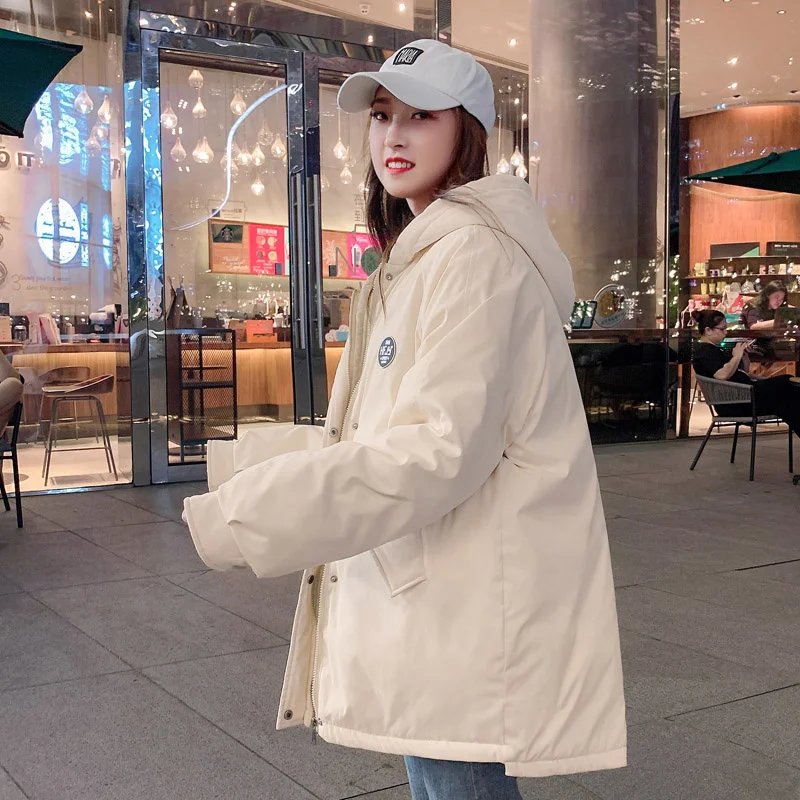 2021 New Women Padded Winter Jacket Parkas Mid-length Thick Bread Coat Female Korean Loose Casual Fashion Autumn Ladies Coats
2021 New Women Padded Winter Jacket Parkas Mid-length Thick Bread Coat Female Korean Loose Casual Fashion Autumn Ladies Coats