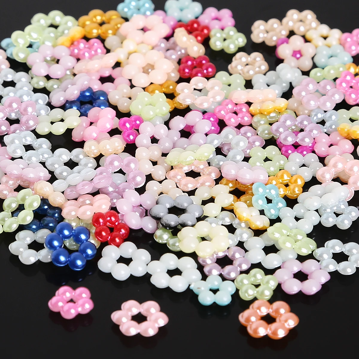 100pcs Flower Flatback Cabochon Imitation 7mm/9mm Plastic ABS Pearl Beads DIY Craft Making Clothes Decoration Mixed Color
100pcs Flower Flatback Cabochon Imitation 7mm/9mm Plastic ABS Pearl Beads DIY Craft Making Clothes Decoration Mixed Color