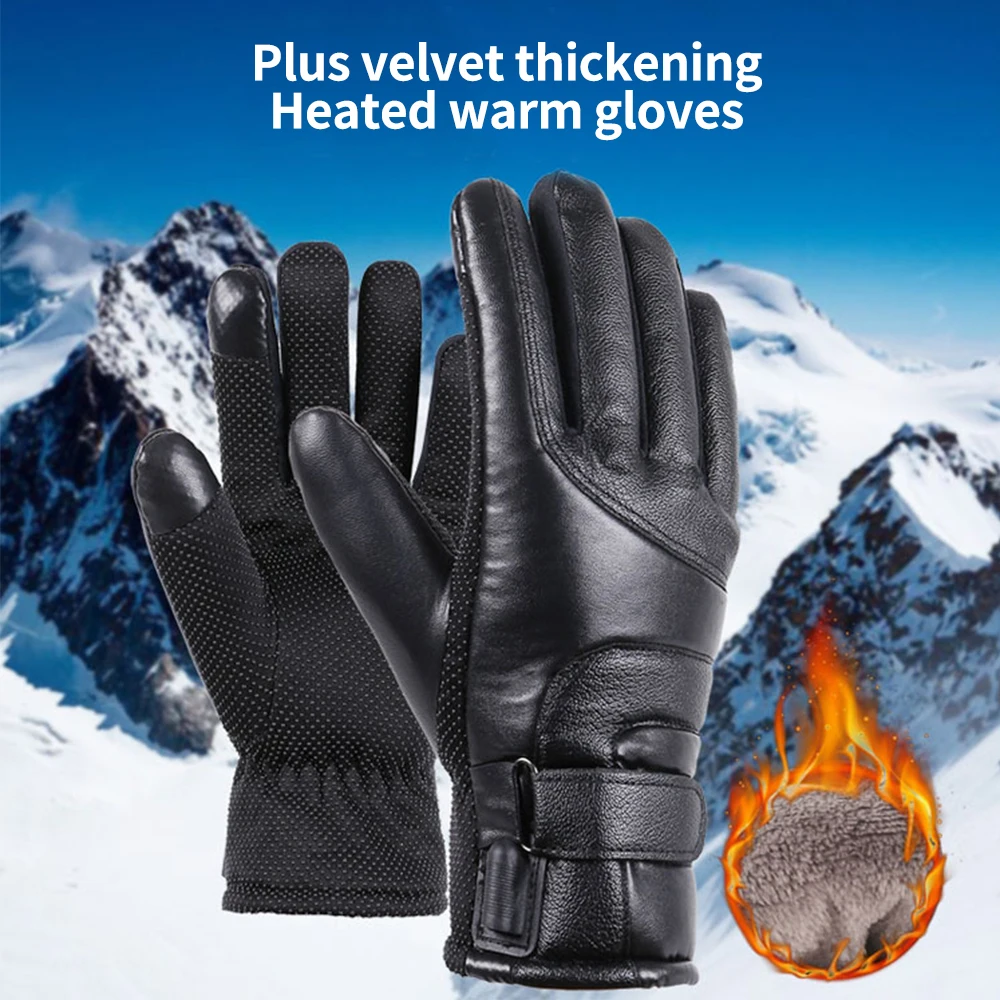 Winter Gloves Electric Heated Gloves Waterproof Windproof Cycling Warm Heating Screen USB Powered Heated Gloves Christmas Gift
Winter Gloves Electric Heated Gloves Waterproof Windproof Cycling Warm Heating Screen USB Powered Heated Gloves Christmas Gift