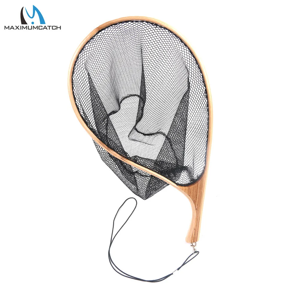 Maximumcatch FL56 Fly Fishing Landing Net Trout Catch and Release Nylon Net & Curve Wood Handle
Maximumcatch FL56 Fly Fishing Landing Net Trout Catch and Release Nylon Net & Curve Wood Handle