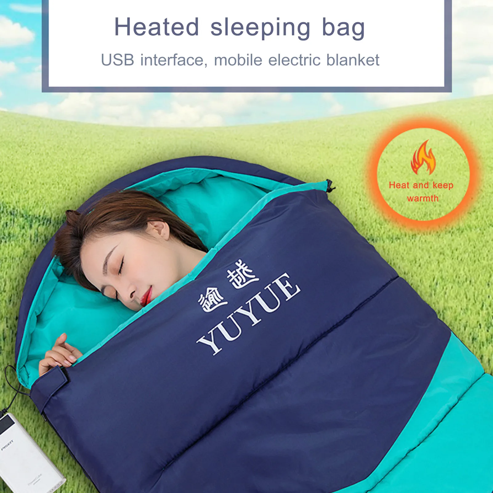 Warm And Heated Sleeping Bag In Winter Waterproof Windproof Heating Travel And Camping Adult Sleeping Bag Waterproof Bag
Warm And Heated Sleeping Bag In Winter Waterproof Windproof Heating Travel And Camping Adult Sleeping Bag Waterproof Bag