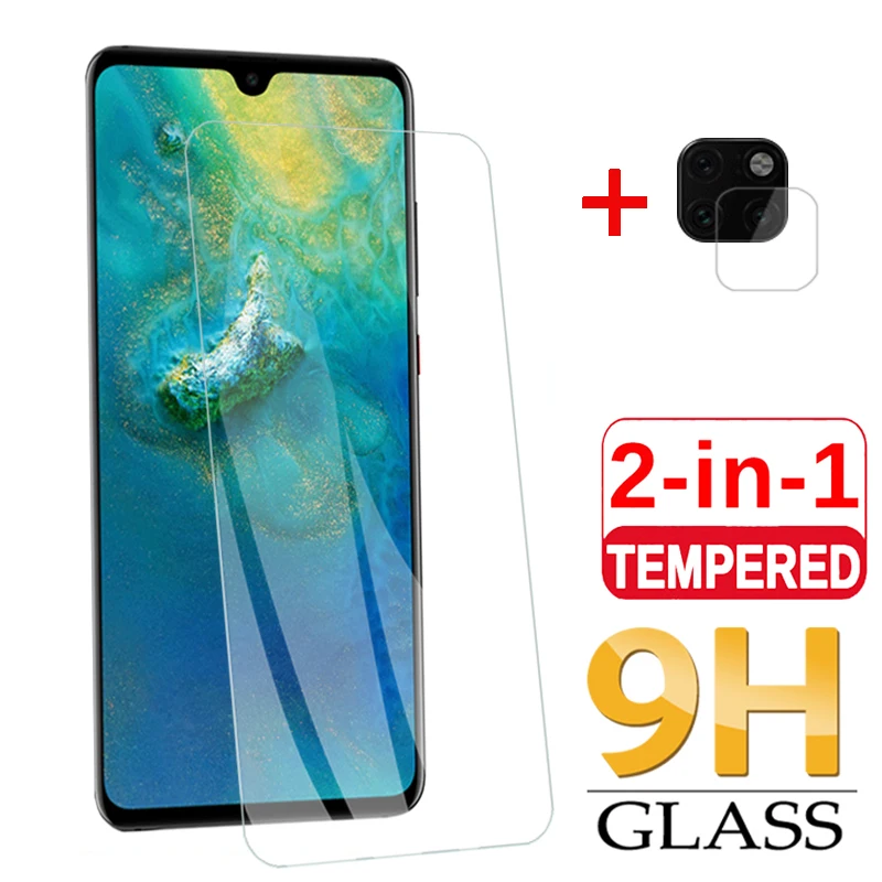 2в1 закаленное стекло объектива камеры для Huawei Mate 20 Lite 10 Pro Защита экрана Mate20 Mate10 pro