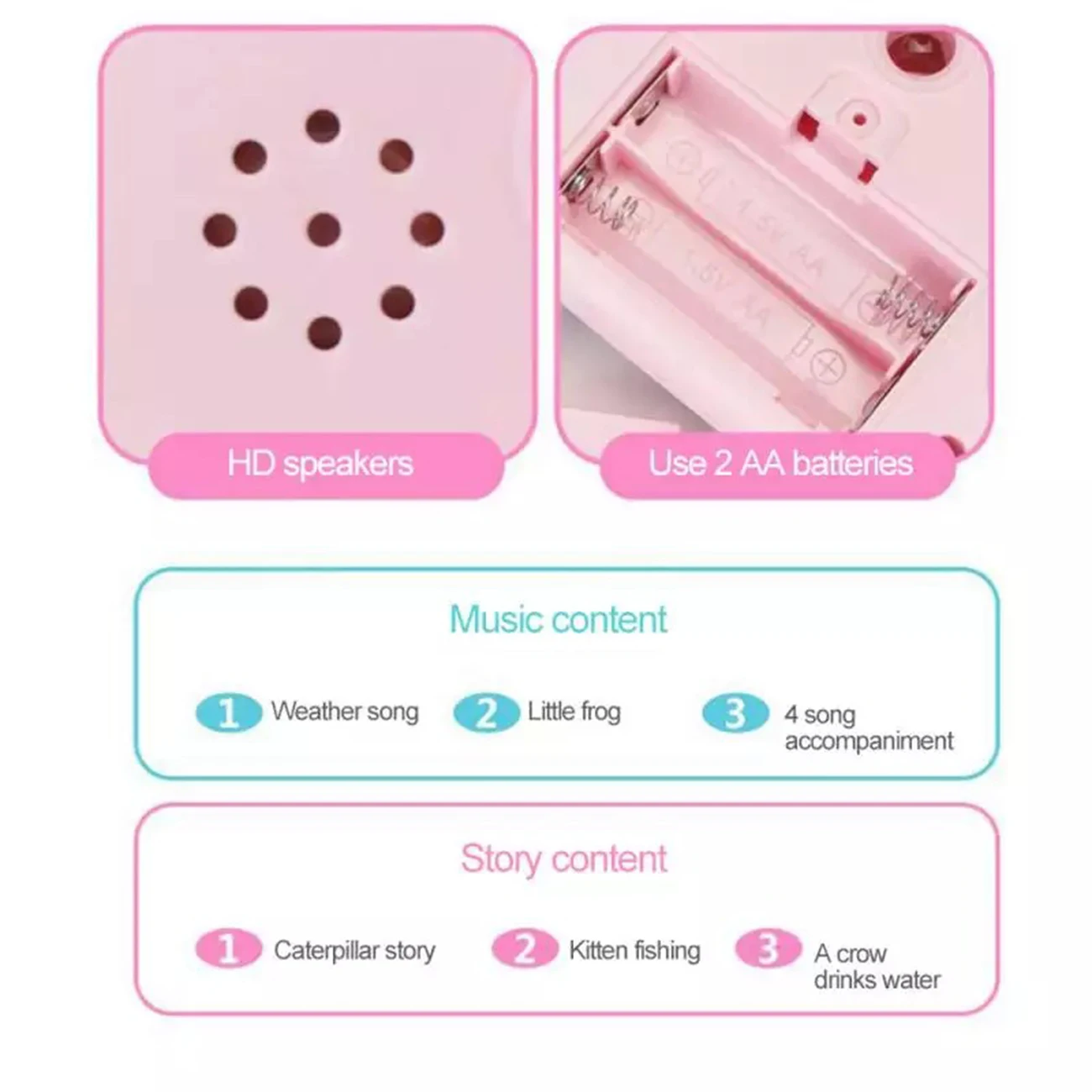 1Pc Vocal Toy Simulation Camera Children Cartoon Projection Light Music Storytelling Puzzle Early Education Toy Boys Girls Gifts
1Pc Vocal Toy Simulation Camera Children Cartoon Projection Light Music Storytelling Puzzle Early Education Toy Boys Girls Gifts