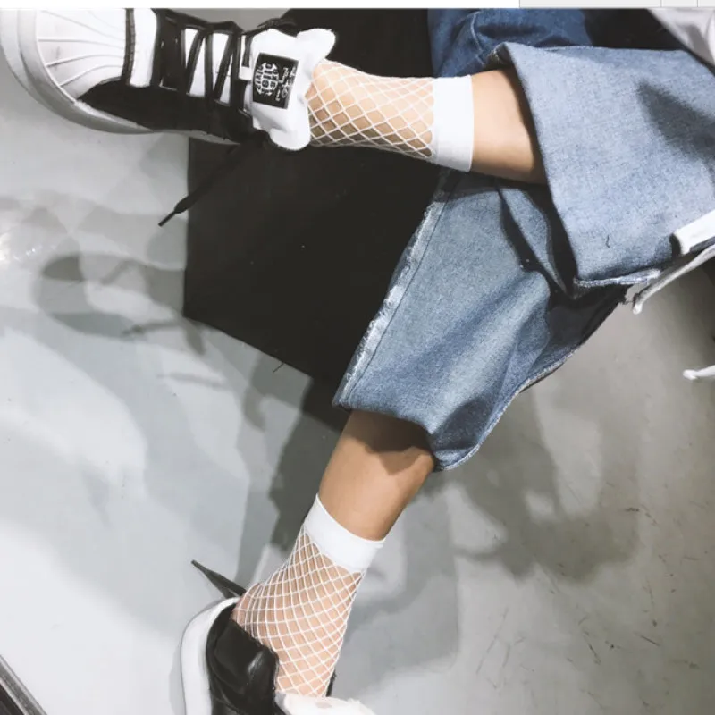 5 pairs New White Hollow Sock Women Ruffle Fishnet Ankle High Socks Mesh Lace Fish Net Short Socks Hot
5 pairs New White Hollow Sock Women Ruffle Fishnet Ankle High Socks Mesh Lace Fish Net Short Socks Hot
