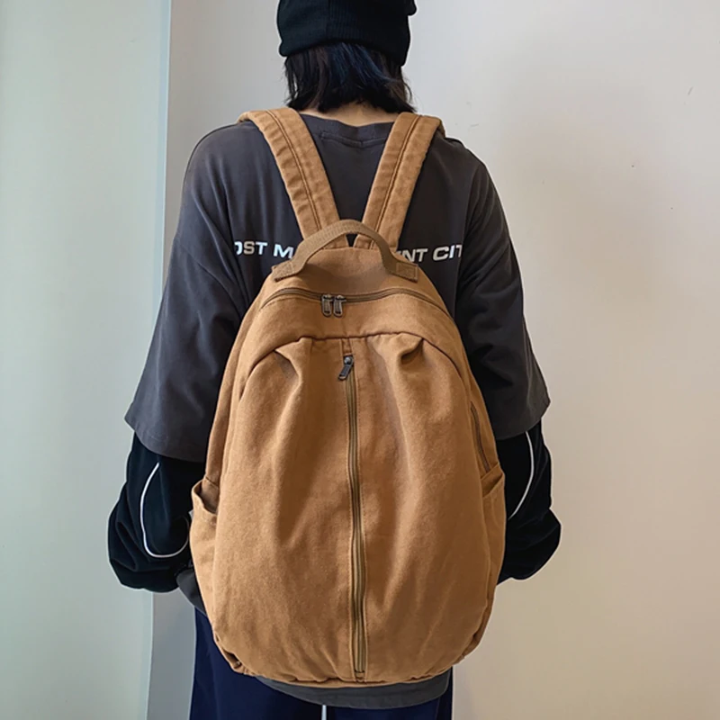 Solid Color Fashion Woman Canvas Backpack for 2021 Winter SchoolBags for Teenage Girls College Harajuku Travel School Rucksack
Solid Color Fashion Woman Canvas Backpack for 2021 Winter SchoolBags for Teenage Girls College Harajuku Travel School Rucksack