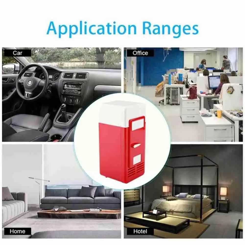 USB Fridge Mini Car Refrigerator Car Fridge Multi-Function Warmer Dual-use Home Box Refrigerator Travel Cooler Vehicular Fr E1S8
USB Fridge Mini Car Refrigerator Car Fridge Multi-Function Warmer Dual-use Home Box Refrigerator Travel Cooler Vehicular Fr E1S8
