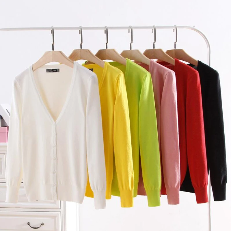 21 Colors knitted cardigans 2020 spring autumn cardigan women casual long sleeve tops V neck solid women sweater coat
21 Colors knitted cardigans 2020 spring autumn cardigan women casual long sleeve tops V neck solid women sweater coat