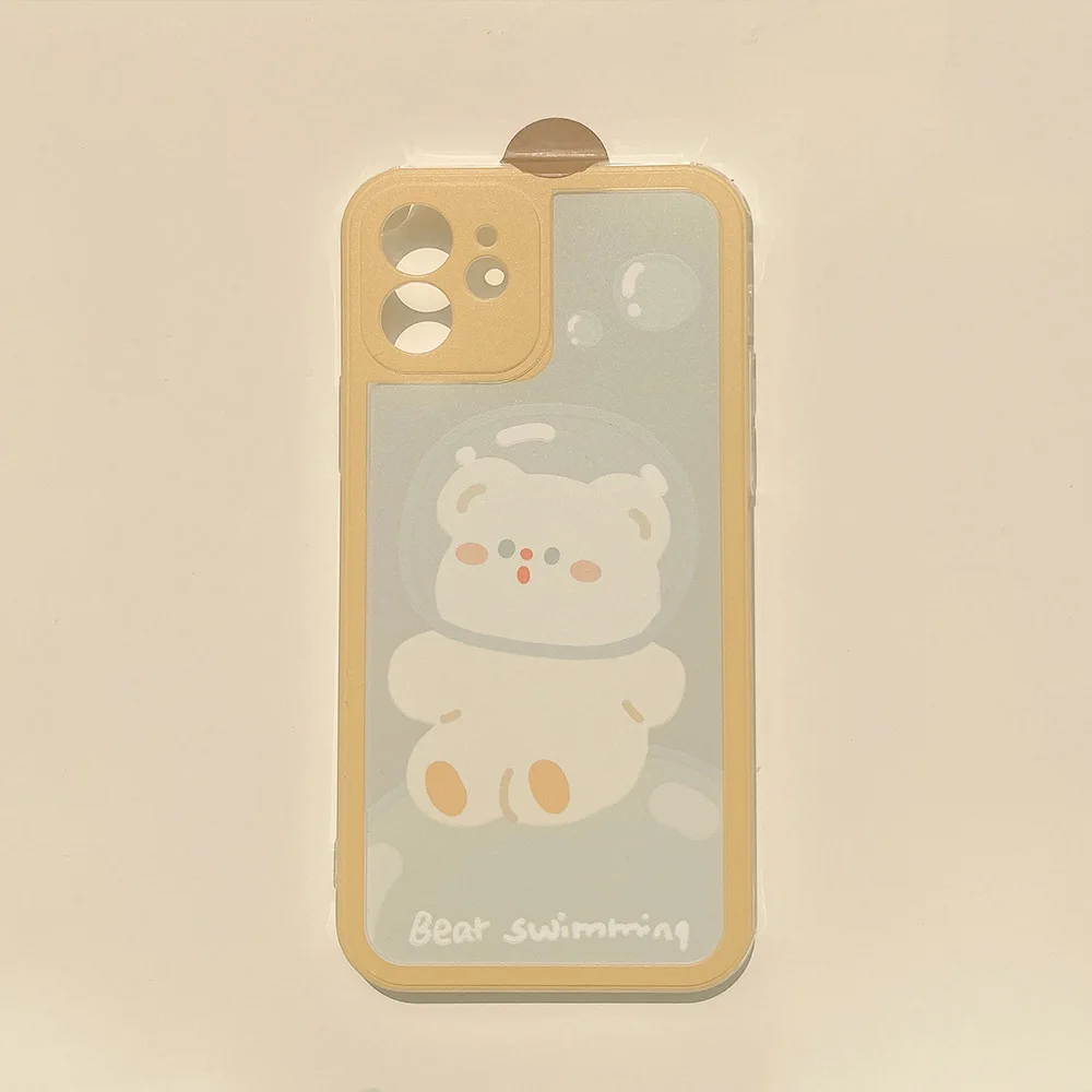 Cute Cartoon Astronaut Bear Korean Phone Case For iPhone 12 11 Pro Max X Xs Max Xr 7 8 Plus Cases Cute Soft Silicone Cover
Cute Cartoon Astronaut Bear Korean Phone Case For iPhone 12 11 Pro Max X Xs Max Xr 7 8 Plus Cases Cute Soft Silicone Cover