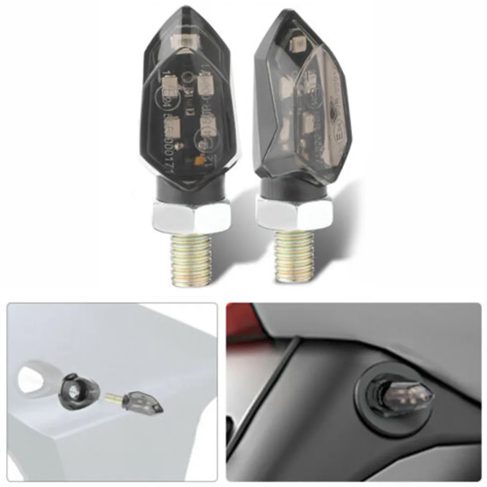 Motorcycle LED Turn Signal Lamp Indicator Lights Daytime Running Light Warning Bulb Blinker Amber For Honda Suzuki
Motorcycle LED Turn Signal Lamp Indicator Lights Daytime Running Light Warning Bulb Blinker Amber For Honda Suzuki