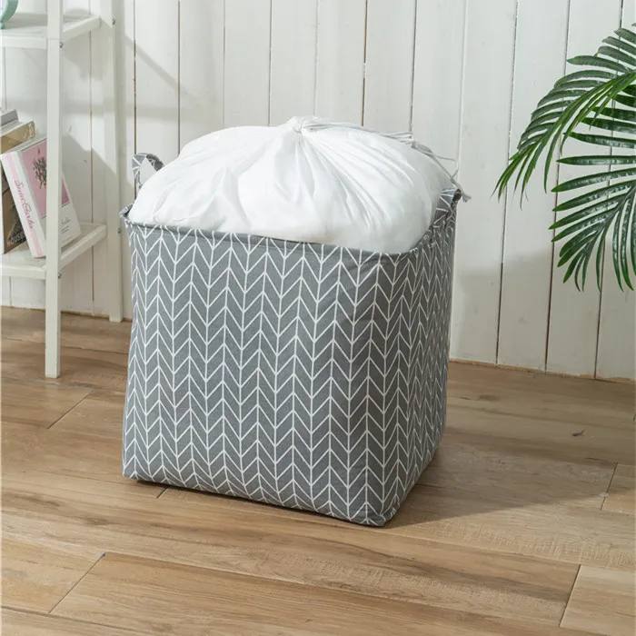100L Non-woven Large-capacity Folding Storage Bag with Lid and Dustproof Storage Baskets for Clothes and Quilt Home Organization
100L Non-woven Large-capacity Folding Storage Bag with Lid and Dustproof Storage Baskets for Clothes and Quilt Home Organization