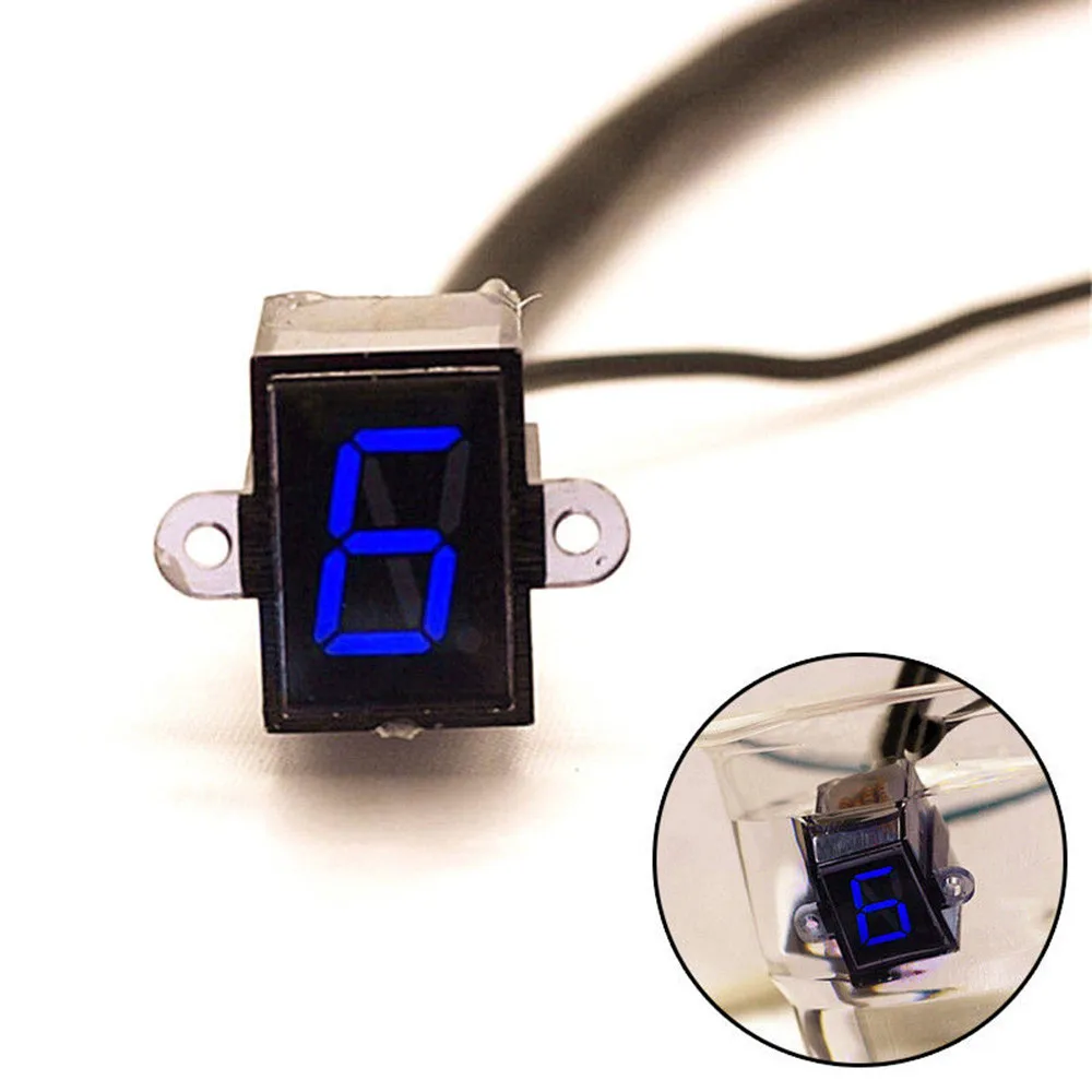 N-6 Speed Shift Clutch Motorcycle Gear Indicator Accessories Blue Gauge LED Durable High Quality
N-6 Speed Shift Clutch Motorcycle Gear Indicator Accessories Blue Gauge LED Durable High Quality