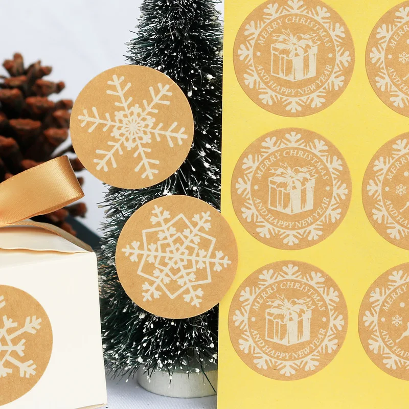 120pcs Round Kraft Paper Sticker Christmas Reindeer Gift Packing Seal Label Xmas Baker Sticker
120pcs Round Kraft Paper Sticker Christmas Reindeer Gift Packing Seal Label Xmas Baker Sticker