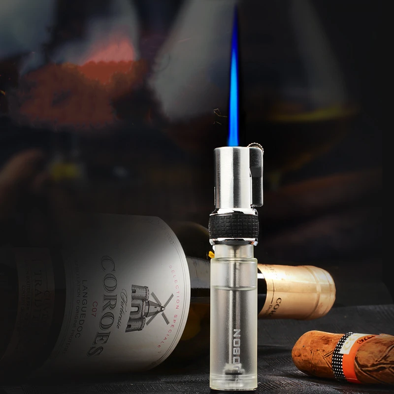JOBON Straight Blue Flame Windproof Lighter Personalized Visual Oil Tank Portable Mini Grinding Wheel Lighter Men's Cigar Lighte
JOBON Straight Blue Flame Windproof Lighter Personalized Visual Oil Tank Portable Mini Grinding Wheel Lighter Men's Cigar Lighte