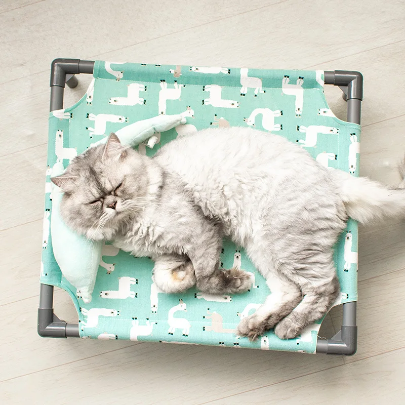 New Pet Summer Camp Bed Dog Cat Bed Wood Pet Bed Removable And Washable Hammock Bed Bed Mat Pet Dogs Sofa Cool Sleep Camp
New Pet Summer Camp Bed Dog Cat Bed Wood Pet Bed Removable And Washable Hammock Bed Bed Mat Pet Dogs Sofa Cool Sleep Camp