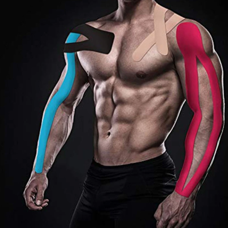 Sport Kinesiology Athletic Tape-Sports Injury Tape for Knee,Joint,Muscle Support-Adhesive Kinetic Tape Tape
Sport Kinesiology Athletic Tape-Sports Injury Tape for Knee,Joint,Muscle Support-Adhesive Kinetic Tape Tape