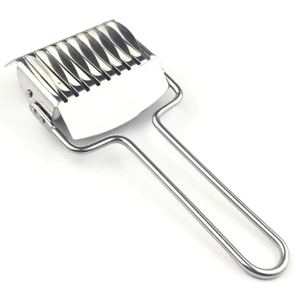 Stainless Steel Noodle Maker Lattice Roller Docker Dough Cutter Kitchen Tools Utensil DIY Dough Cutting Baking Cooking Tools
Stainless Steel Noodle Maker Lattice Roller Docker Dough Cutter Kitchen Tools Utensil DIY Dough Cutting Baking Cooking Tools