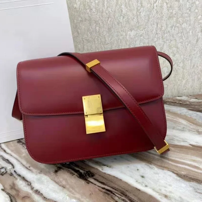 Женская сумка из натуральной воловьей кожи, Роскошный дизайнерский саквояж, однотонная простая сумка через плечо тофу для женщин, сумки на ... 
Женская сумка из натуральной воловьей кожи, Роскошный дизайнерский саквояж, однотонная простая сумка через плечо тофу для женщин, сумки на ...