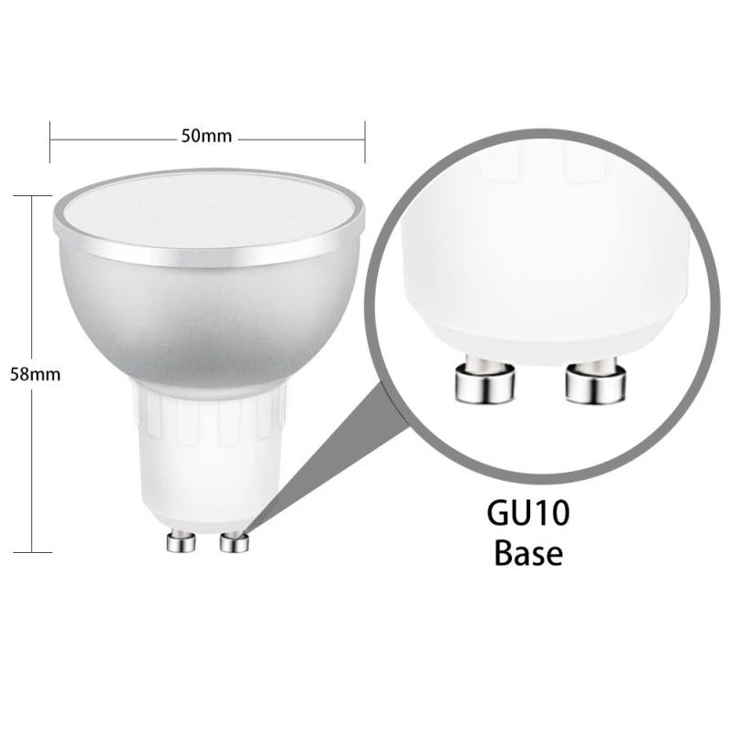 Tuya WiFi Dual Mode Smart Bulb LED Light Cup Support Alexa Google Home Voice Control Led Lamp GU10 Spotlight
Tuya WiFi Dual Mode Smart Bulb LED Light Cup Support Alexa Google Home Voice Control Led Lamp GU10 Spotlight