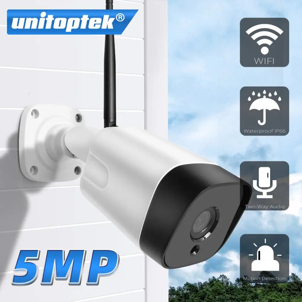 5 МП умная уличная камера WIFI Водонепроницаемая CCTV безопасности наружная