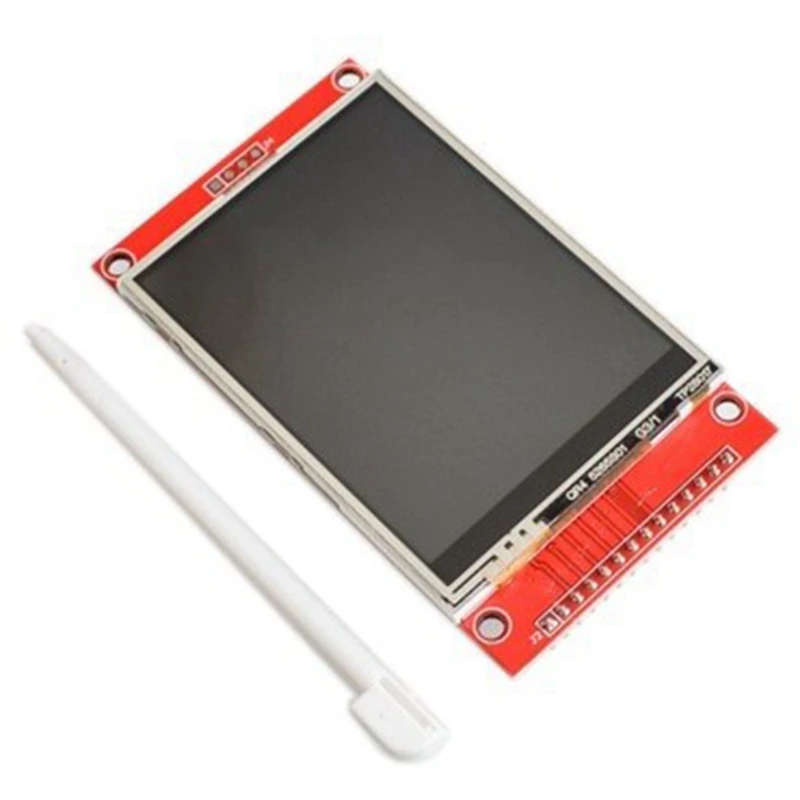 ILI9341 3,5-дюймовый SPI TFT ЖК-дисплей контактная панель 240X320 модуль с печатной платой 5 В/2,8 в STM32 с контактом
ILI9341 3,5-дюймовый SPI TFT ЖК-дисплей контактная панель 240X320 модуль с печатной платой 5 В/2,8 в STM32 с контактом