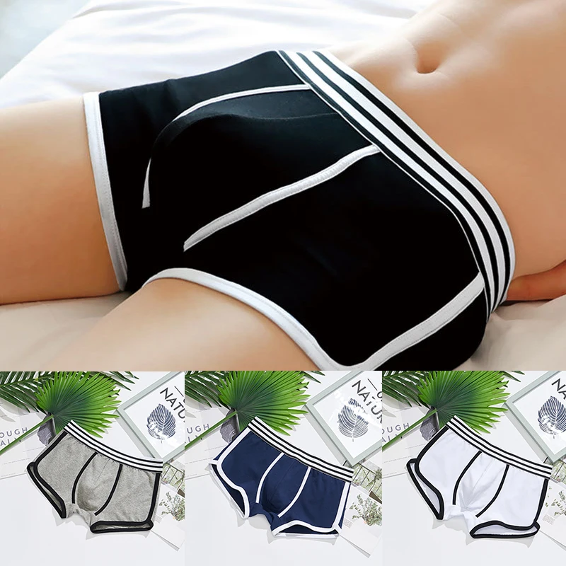 5 Colors/personal Stripes Men's Boxer Shorts Youth Solid Color Cotton Sexy Four-corner Summer Mid-waist Breathable Pants Boxer
5 Colors/personal Stripes Men's Boxer Shorts Youth Solid Color Cotton Sexy Four-corner Summer Mid-waist Breathable Pants Boxer
