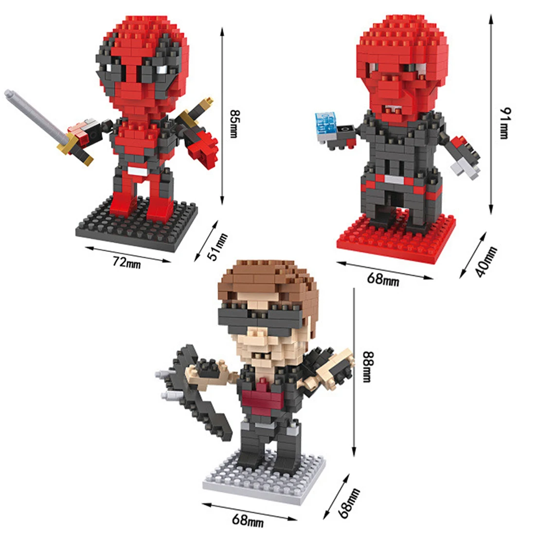 Лидер продаж, фигурки супергероев marvel, Мстители, Hawkeye, Дэдпул, красный череп, модель, кирпичи, мини микро алмазный конструктор, игрушки, детск...
Лидер продаж, фигурки супергероев marvel, Мстители, Hawkeye, Дэдпул, красный череп, модель, кирпичи, мини микро алмазный конструктор, игрушки, детск...
