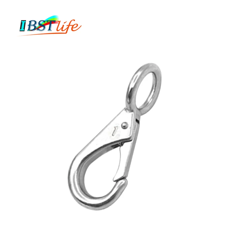 Marine Grade Stainless Steel 316 Rigid Loaded Fixed Eye Spring Clip Snap Hook Carabiner Marine Hardware Accessories for Boats
Marine Grade Stainless Steel 316 Rigid Loaded Fixed Eye Spring Clip Snap Hook Carabiner Marine Hardware Accessories for Boats