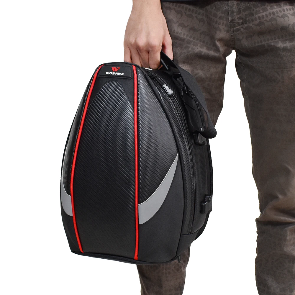 WOSAWE 16-21L Motorcycle Tail Bags Reflective Waterproof Motocross Motorbike Travel Shoulder Bag Rear Seat Trunk Pack Handbag
WOSAWE 16-21L Motorcycle Tail Bags Reflective Waterproof Motocross Motorbike Travel Shoulder Bag Rear Seat Trunk Pack Handbag