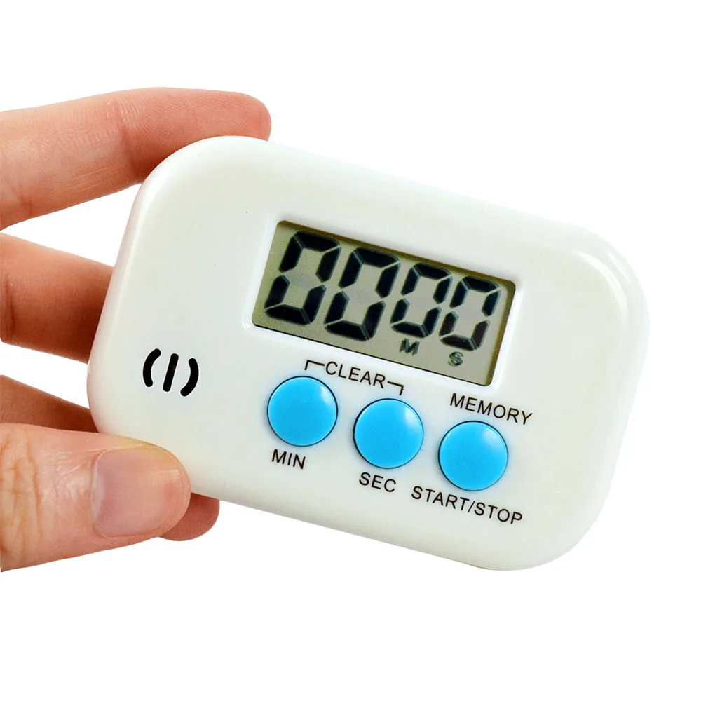 LCD Digital Kitchen Countdown Timer Stopwatch Cooking Baking Sports Alarm Clock Reminder Tools
LCD Digital Kitchen Countdown Timer Stopwatch Cooking Baking Sports Alarm Clock Reminder Tools